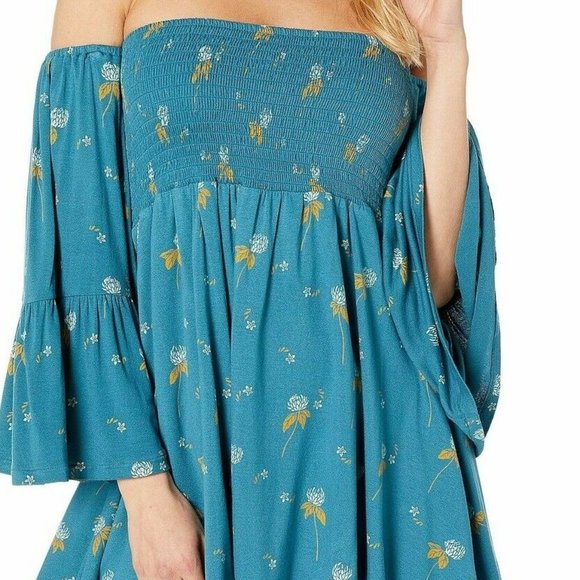 NEW!Free People L cold shoulder tunic top - Picture 4 of 9